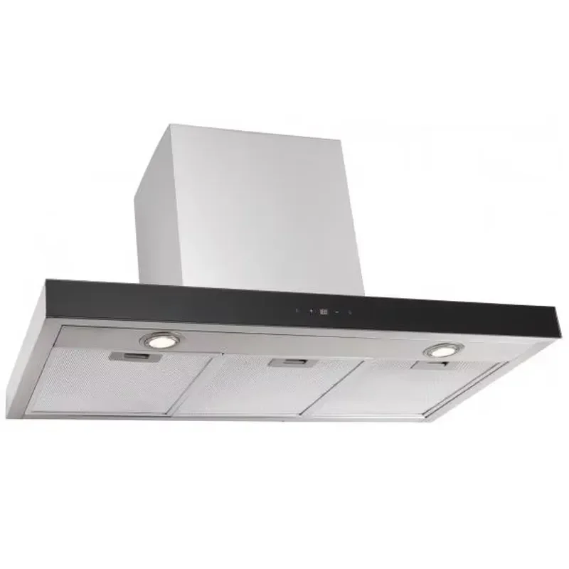 for  Range Hood 90cm Stainless Steel Kitchen 900mm Commercial Canopy Wall Mounted  Hood 3 Speed  Monitor