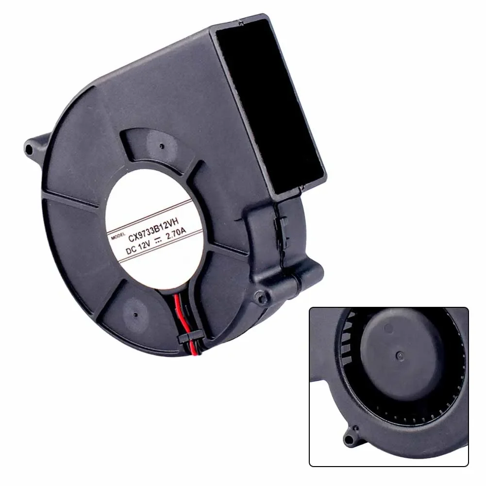 Efficient Turbo Blower Fan DC12V24V Brushless Cooler Ball Bearing Centrifugal Exhaust Fan Optimal Airflow for Device Cooling