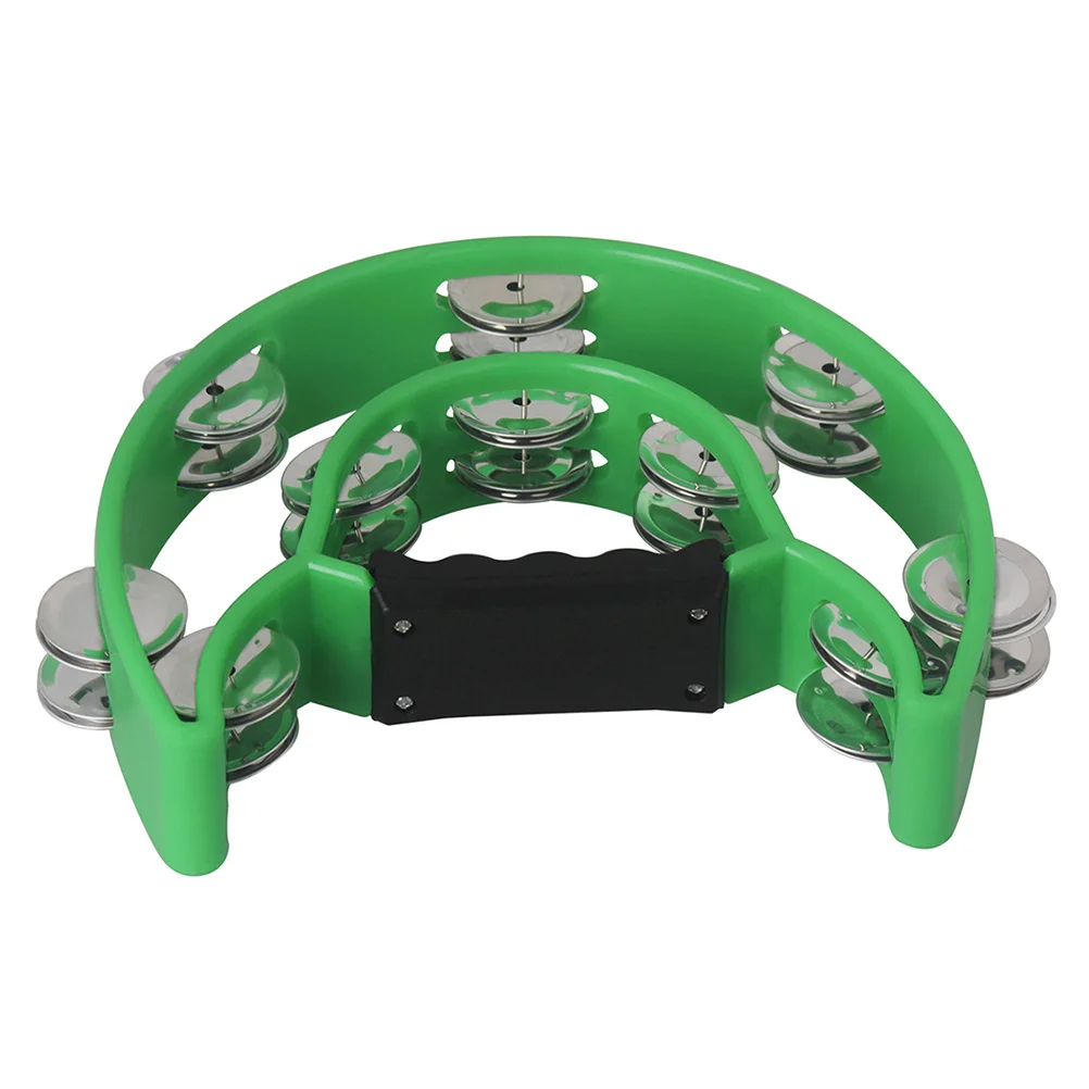 

Two-Tier Handbell Semicircle Plastic Green Party Supplies for Disco Bar Ktv Party Accessories Handbell