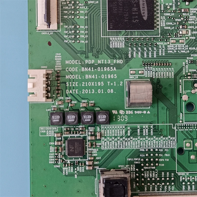 BN41-01965A BN41-01965 BN94-06195G Main Board For PN60F5350AFXZA PN60F5350AF PN60F5300AF Motherboard S60FH-YE01 S60FH-YB03 image 3