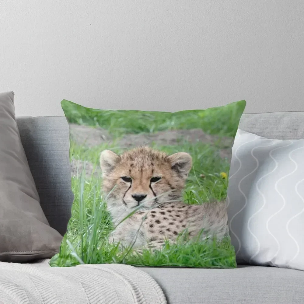 Cheetah 011 Throw Pillow ornamental pillows for living room Sofas Covers Sofa Cushion pillow