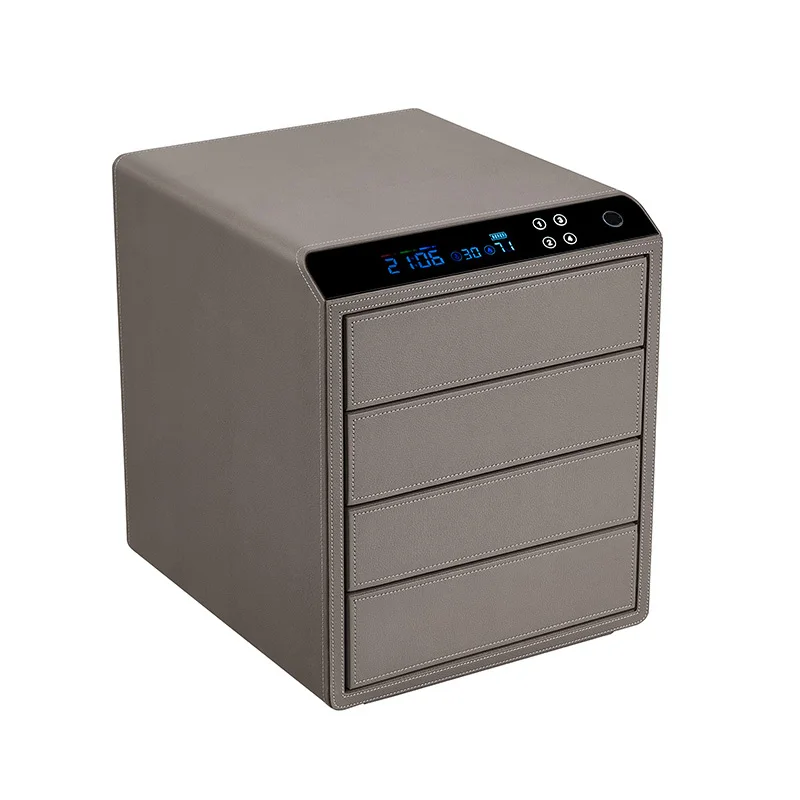 

Personality Design Big Size Four-layer Intelligent Panel Fingerprint Password Drawer Home Used Safety Box