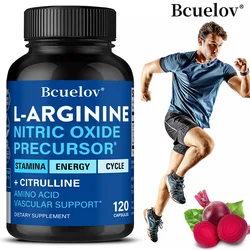L Arginine Supplement - Promotes Overall Health, Muscle Growth and Physical Endurance, Blood Circulation, for Men and Women