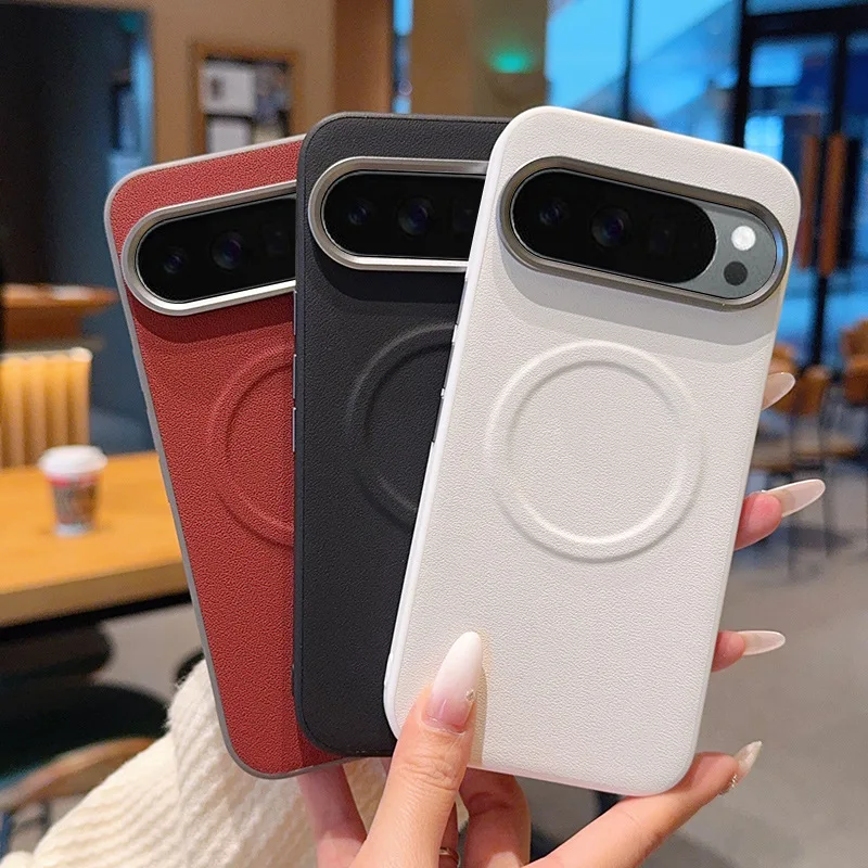 

Solid Color Simple Phone Case for Google Pixel 10 Pro XL/10a with Support Magnetic Charging