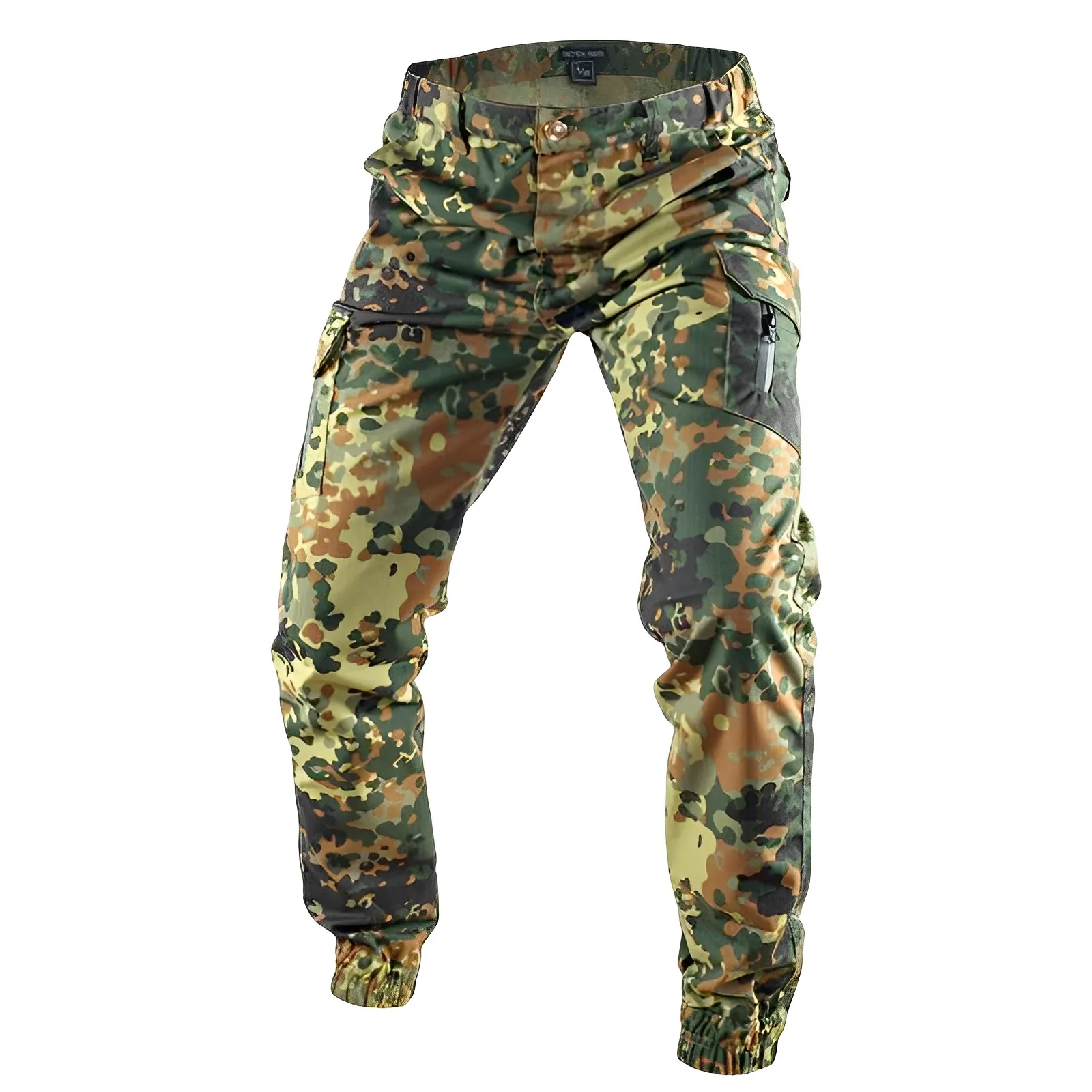 Men's Tactical Cargo Pants Joggers Outdoor Ripstop Working Hiking Hunting Trousers Multi-pocket Pants