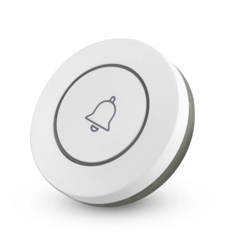 1 pz 433MHz telecomando Wireless Tuya Smart Home allarme a una chiave pulsante di chiamata di emergenza SOS pulsante di emergenza Wireless campanello