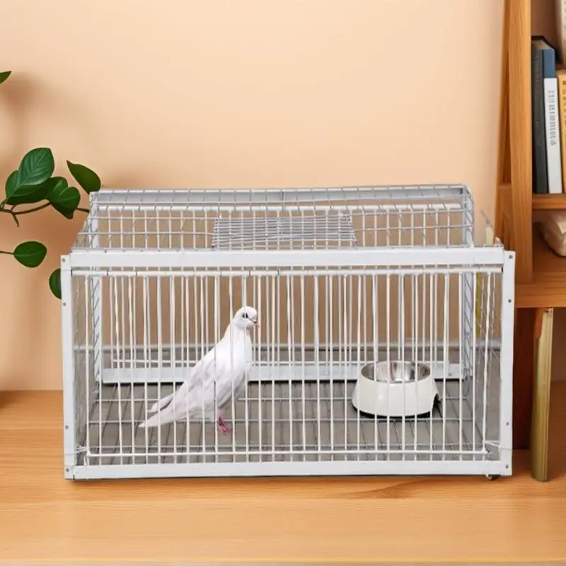 مصيدة قابلة للتعديل مع إطار مضاد للهروب لطيور السباق 30 سم 40 سم 50 سم مقاسات متاحة لمستلزمات الحيوانات الأليفة