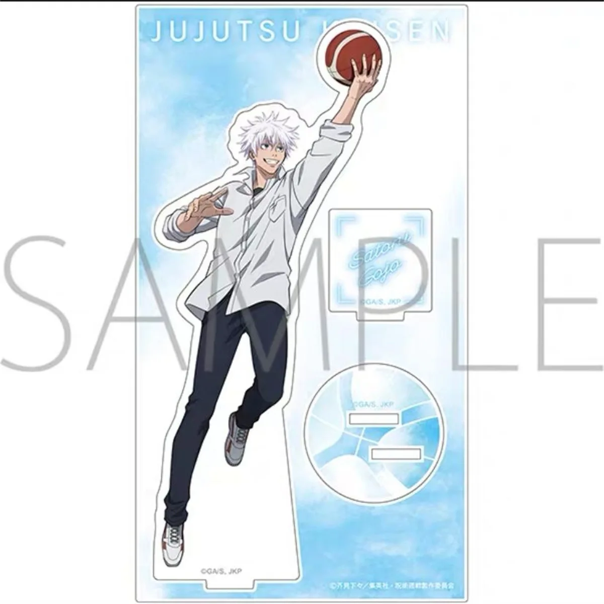 

Jujutsu Kaisen Basketball Gojo Geto Shoko Acrylic Standee Figure Desk Decoration Anime Collectible Gift