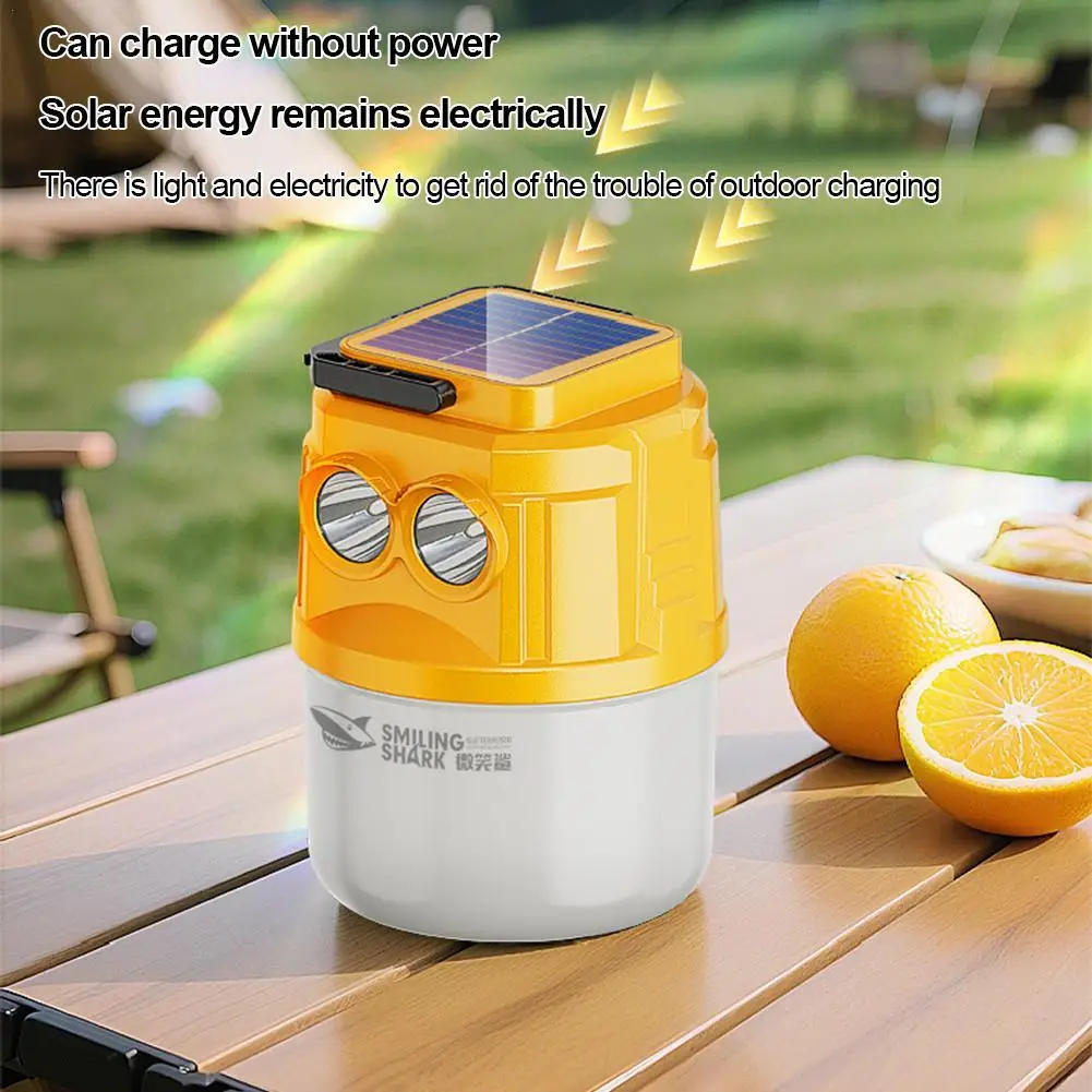 

Солнечные уличные аварийные поисковые фонари Портативный кемпинг Туризм Водонепроницаемый ручной фонарик Двойные фары дальнего действия