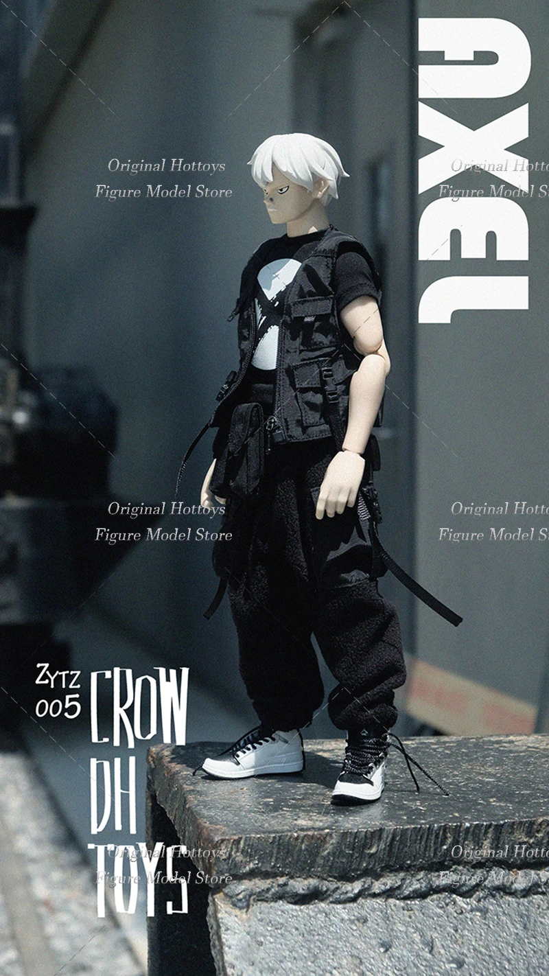 CROW DH TOYS ZYTZ005 1/6 Scale Male Soldier Trend Casual Clothes Set Full Set 12-inch Action Figure Model Gifts Collection