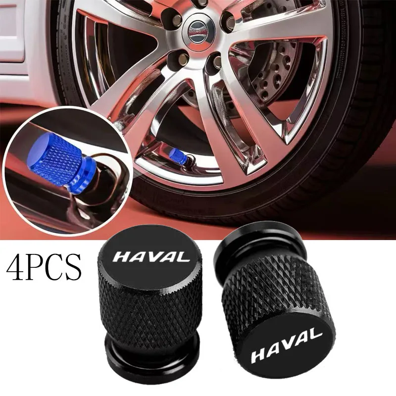 

For HAVAL H2 H6 H7 H8 H9 H2S M6 C50 Car Wheel Tire Valve Caps Tyre Stem Covers Airdust Waterproof