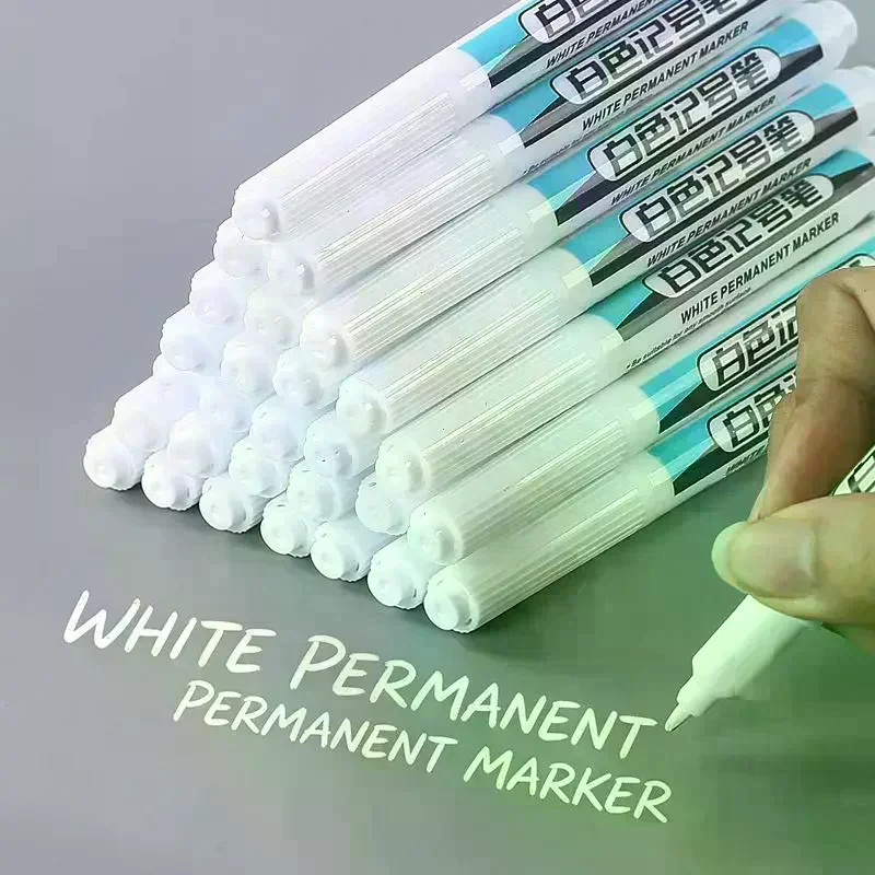 /&/1PC Long Needle Marker Pen Waterproof Deep Hole Metal Bathroom Woodworking Tile Screw White Dash Pen Marker Pen