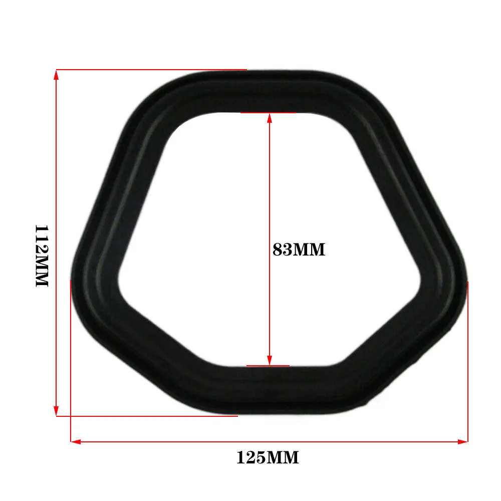 Gasoline-generator breathing cover Rubber gasket 188F190 Rotary tiller water pump garden machine rubber pad