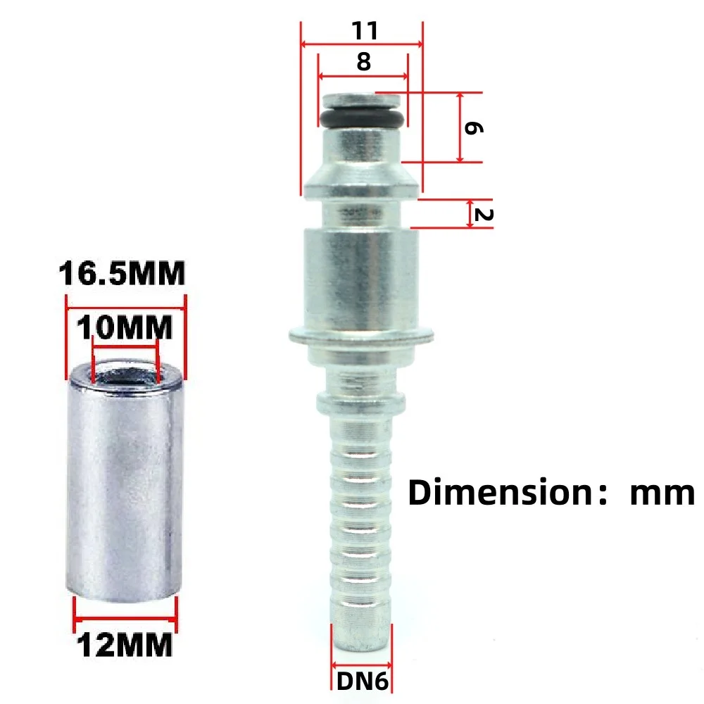 Drision High Pressure Hose Fitting With Sleeve For Bosch Car Washer Repair Connector Accessories