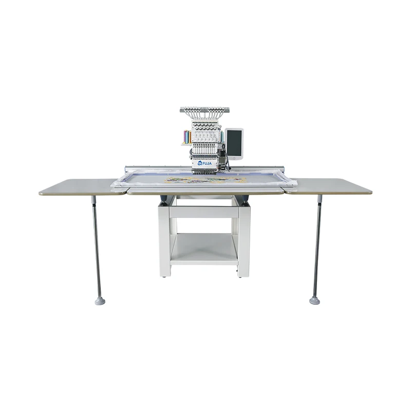 Practical and Commercial Single Head Flat Embroidery Machine