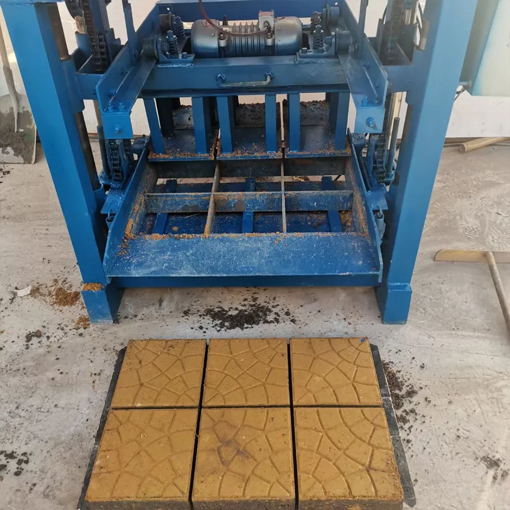 Manual Cheap Cement Hollow Block Making Machine And Solid Pavement Block Brick Making Machines In Ghana