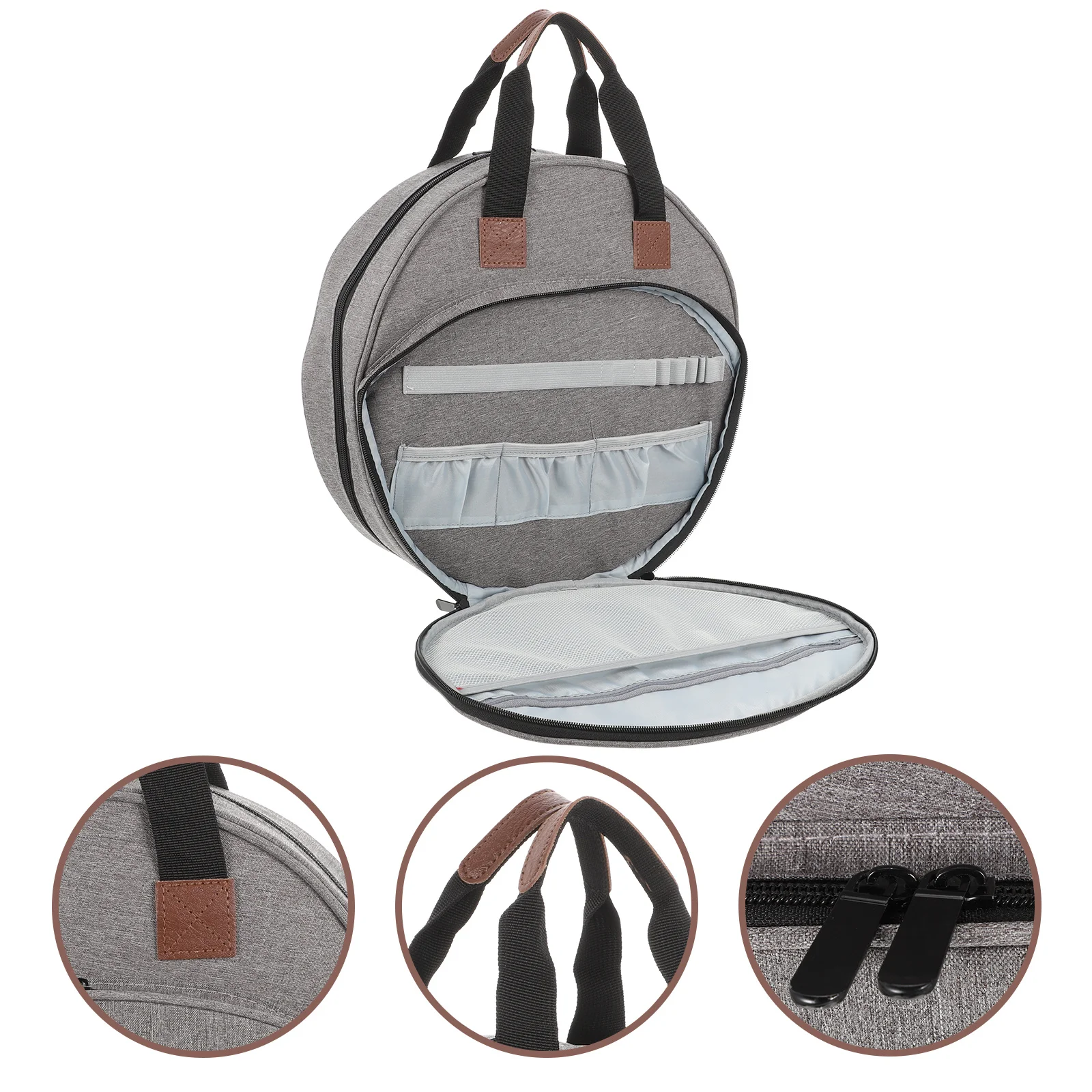 

Embroidery Tool Storage Bag Durable Sewing Organizer Portable Knitting Tool Carrier Large Capacity Crochet Kits Tools Organizer