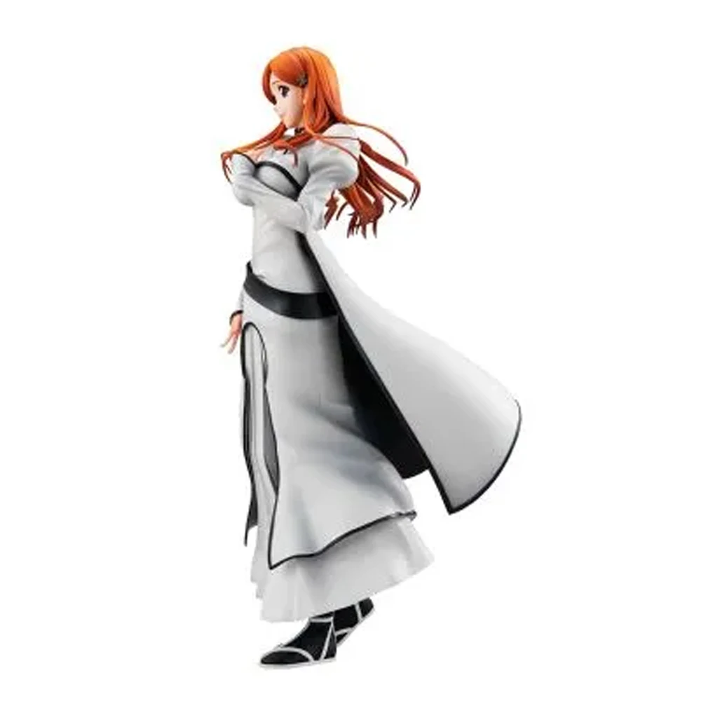 In Stock Original MegaHouse Orihime Inoue PVC 22cm Anime Character Collectible Display Figure Toy BLEACH Desktop Decoration Gift view 6