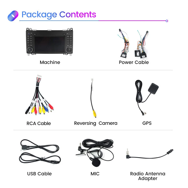 أندرويد 13 أوتو راديو لمرسيدس بنز ، B200 ، سبرينتر ، W906 ، W639 ، أب كلاس ، W169 ، W245 ،-oy ، RDS ، راديو سيارة ، نظام تحديد المواقع ، واي فاي ، سيارة ، أوتو