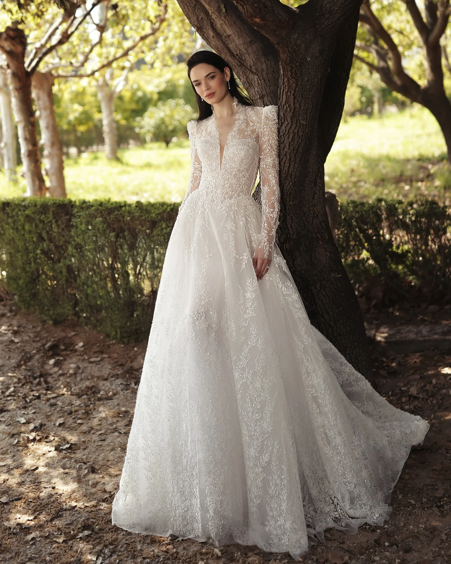 

Lace Wedding Dresses A Line Dress Vestido De Novia Mangas Largas Vestido Noiva Minimalista Vestidos Elegantes Princesa Bespoke
