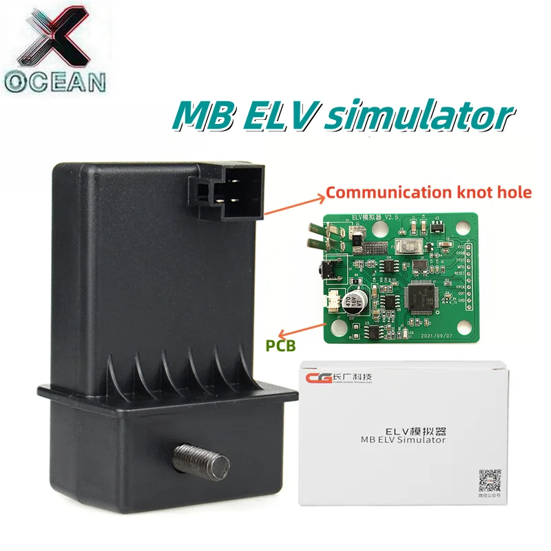 

100% оригинальный эмулятор CGDI CG MB ESL ELV для Mercedes-Benz W204 W207 W212, совместимый с VVDI MB BGA/CGDI