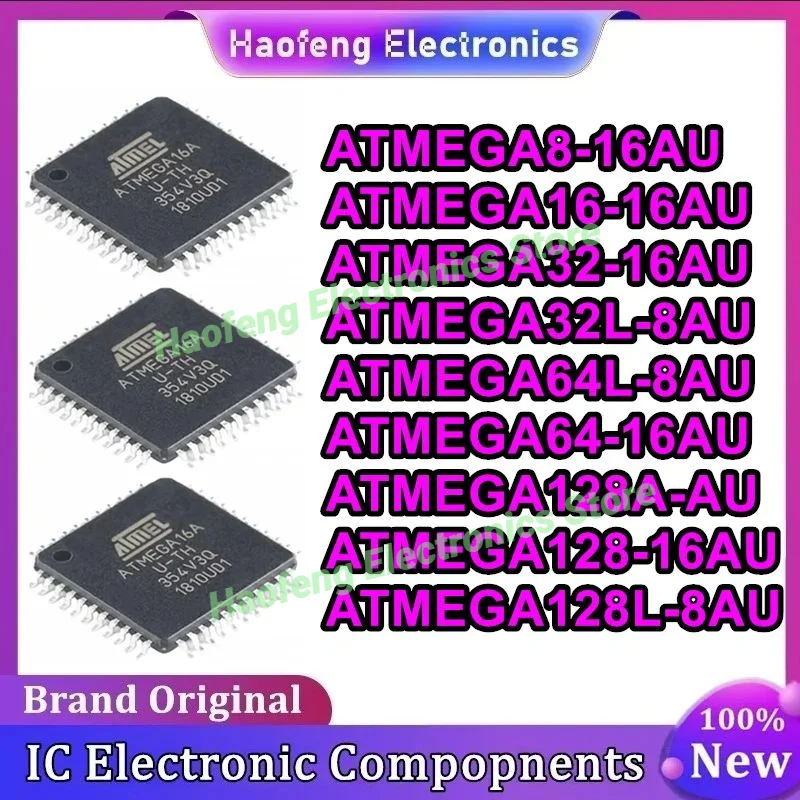 

ATMEGA8-16AU ATMEGA16-16AU ATMEGA32-16AU ATMEGA64L-8AU ATMEGA64-16AU ATMEGA128A-AU ATMEGA128-16AU ATMEGA128L-8AU ATMEGA32L-8AU