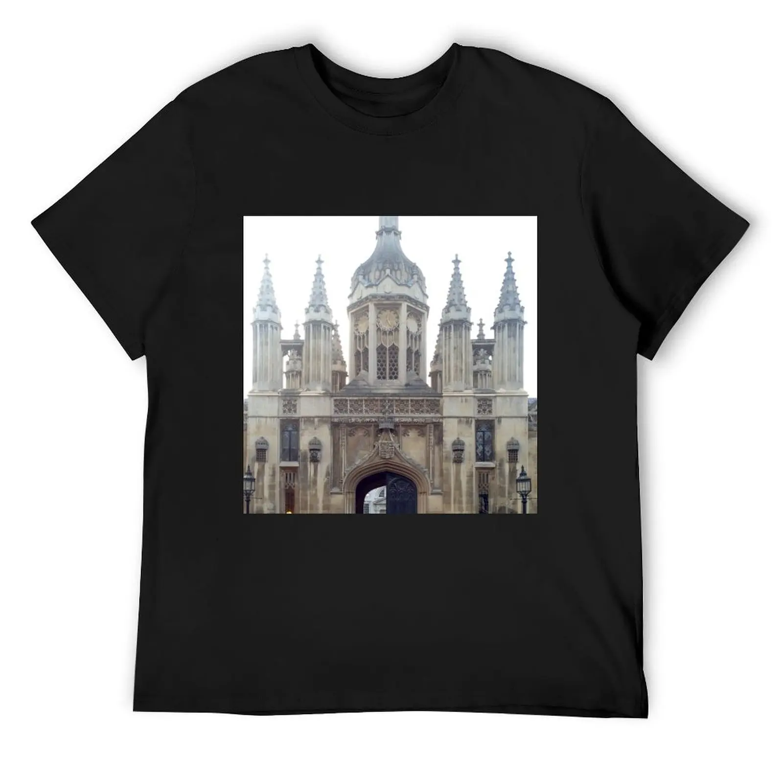 

Kings College Cambridge T-Shirt summer tops summer shirt plus size tops heavy weight t shirts for men