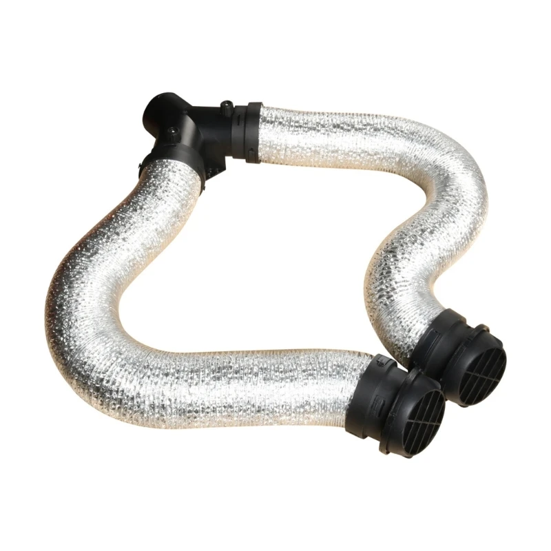 A2UC High Temperature Resistant 75mm Air Duct Parking Heater Duct For Vehicle Parking Heater With ABS Connector