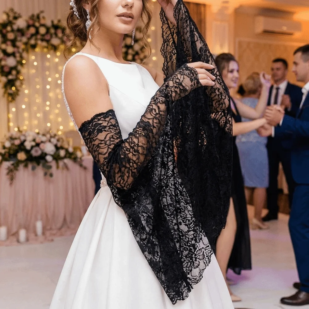 elegant-long-tulle-sleeves-breathable-flower-embroidery-thin-sheer-bridal-gloves-comfortable-sunscreen-bride-detachable-sleeves