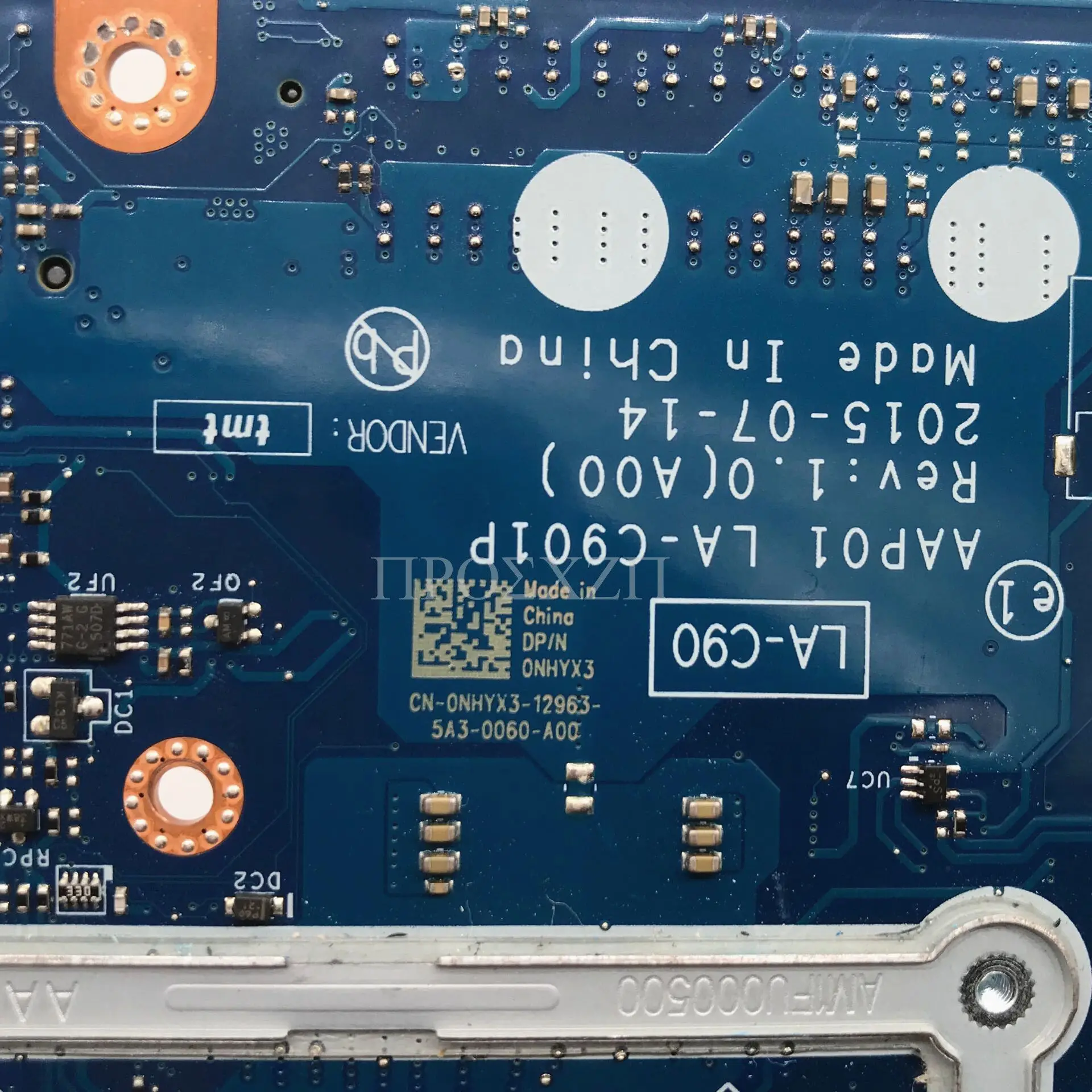 NHYX3 0NHYX3 CN-0NHYX3 Высокое качество для материнской платы ноутбука DELL 13 R2 LA-C901P W/SR2EZ I7-6500U CPU GTX960M GPU 100% полное тестирование