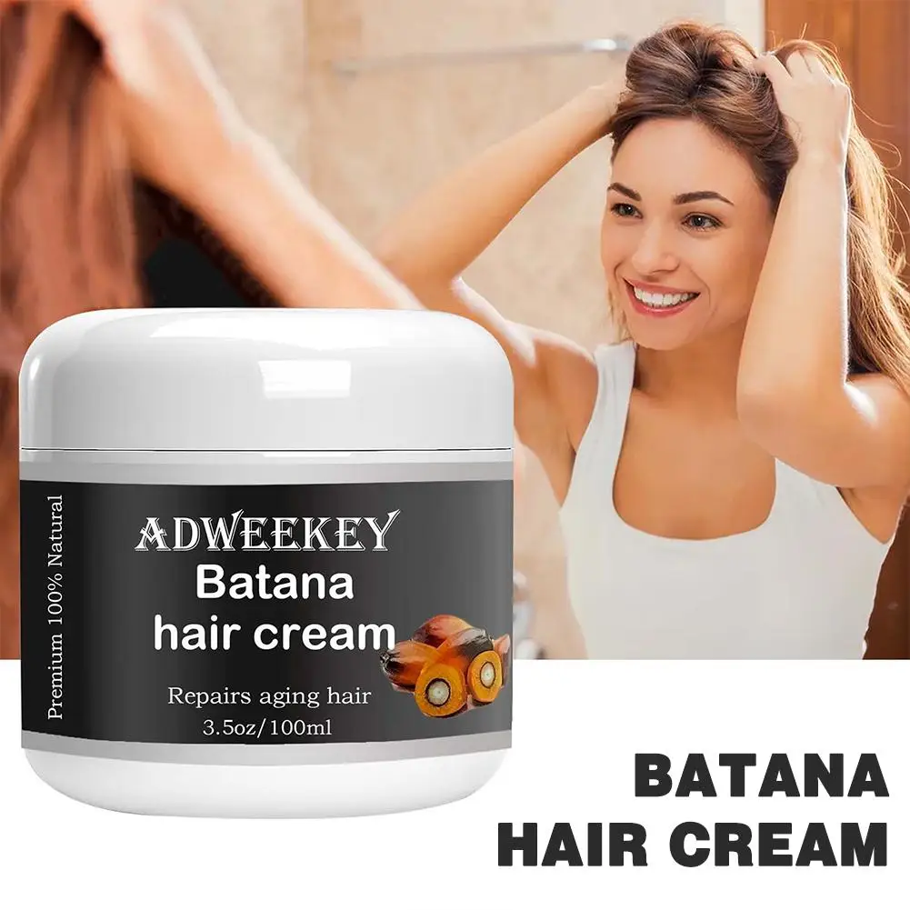 Óleo de Batana para o Crescimento do Cabelo, Tratamento Anti Queda de Cabelo, Creme Hidratante, Cuidado do Cabelo Seco, Essência Natural, Aliviando, 100g