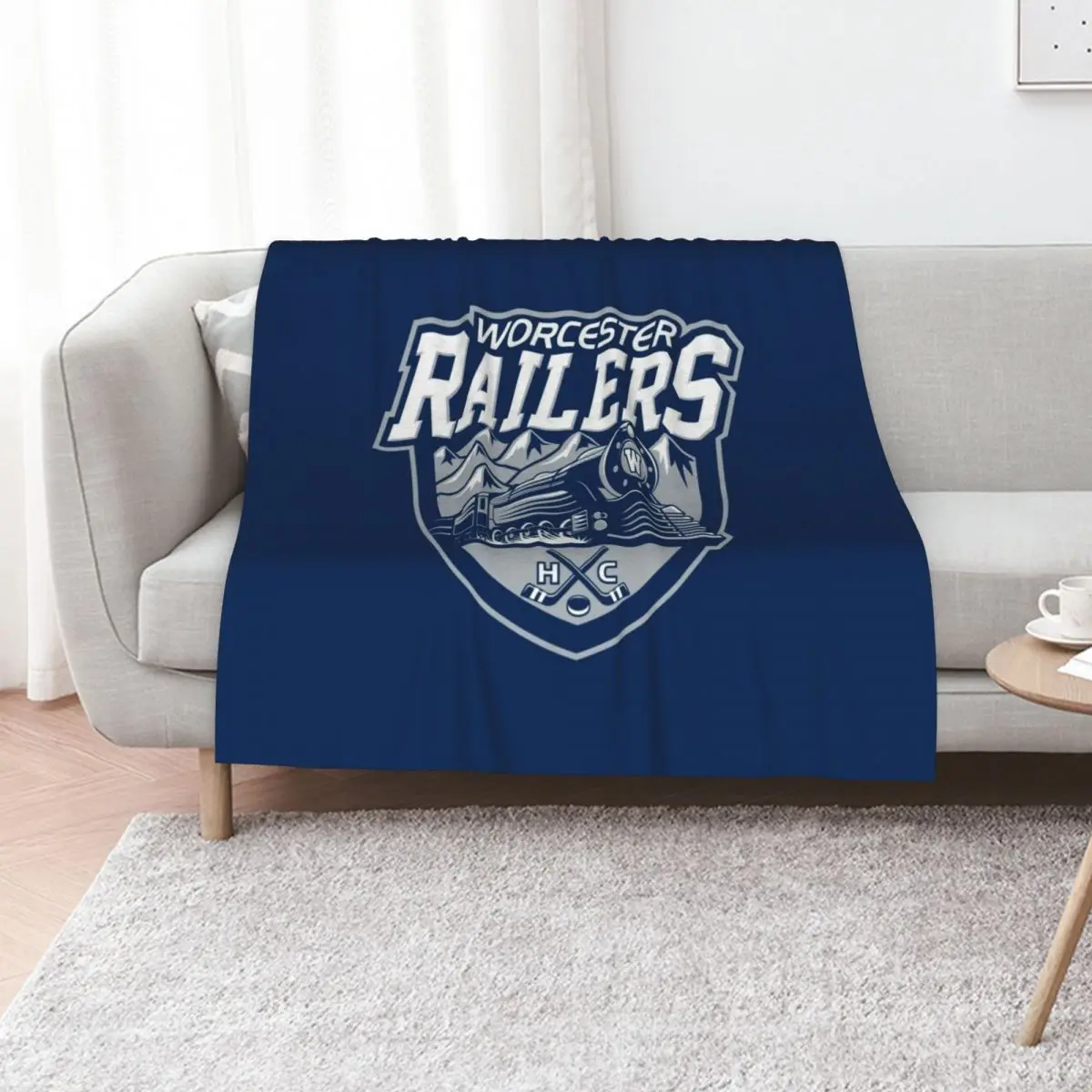 Worcester Railers Throw Blanket Decorative Sofas warm winter Luxury St Beautifuls heavy to sleep anime Blankets