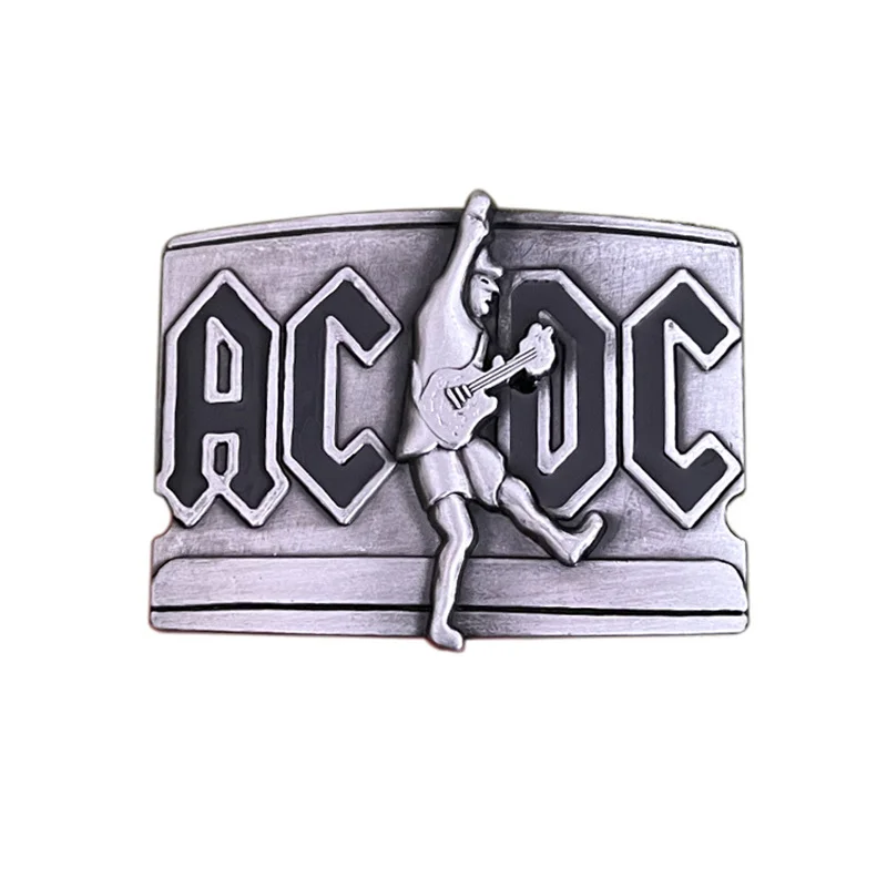 

Rock music band belt buckle Western style