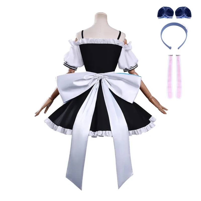 

w;3'c\6,b'Azur Lane USS Anime Costume Lolita Dresses Halloween Carnival Cosplay Laffey Maid Outfits7;m/8\f;