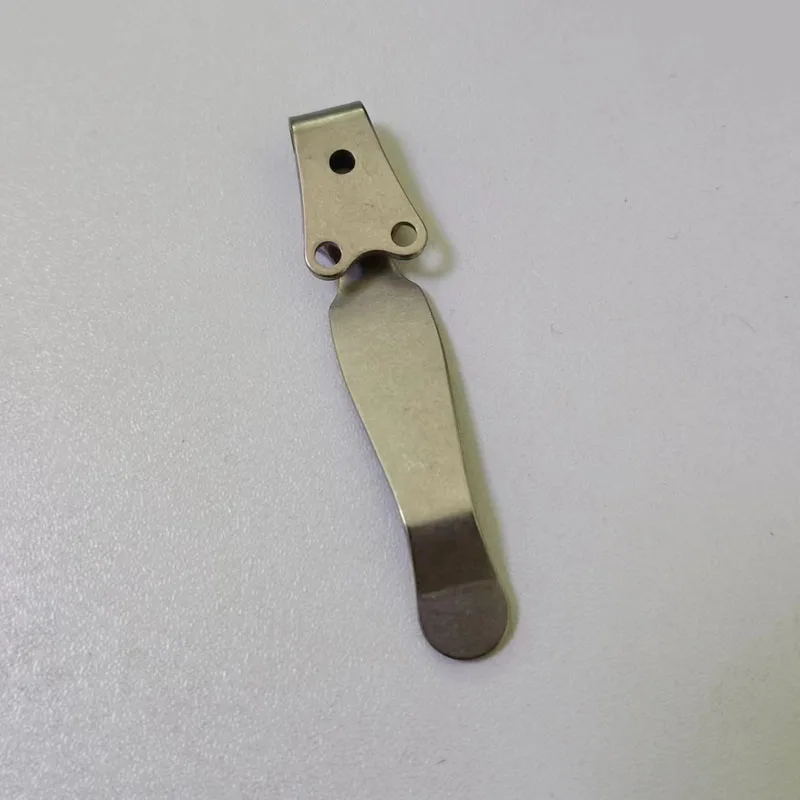 Imagem -06 - Clipe de Titânio de Transporte Profundo para Spyderco C229 Faca Xamã