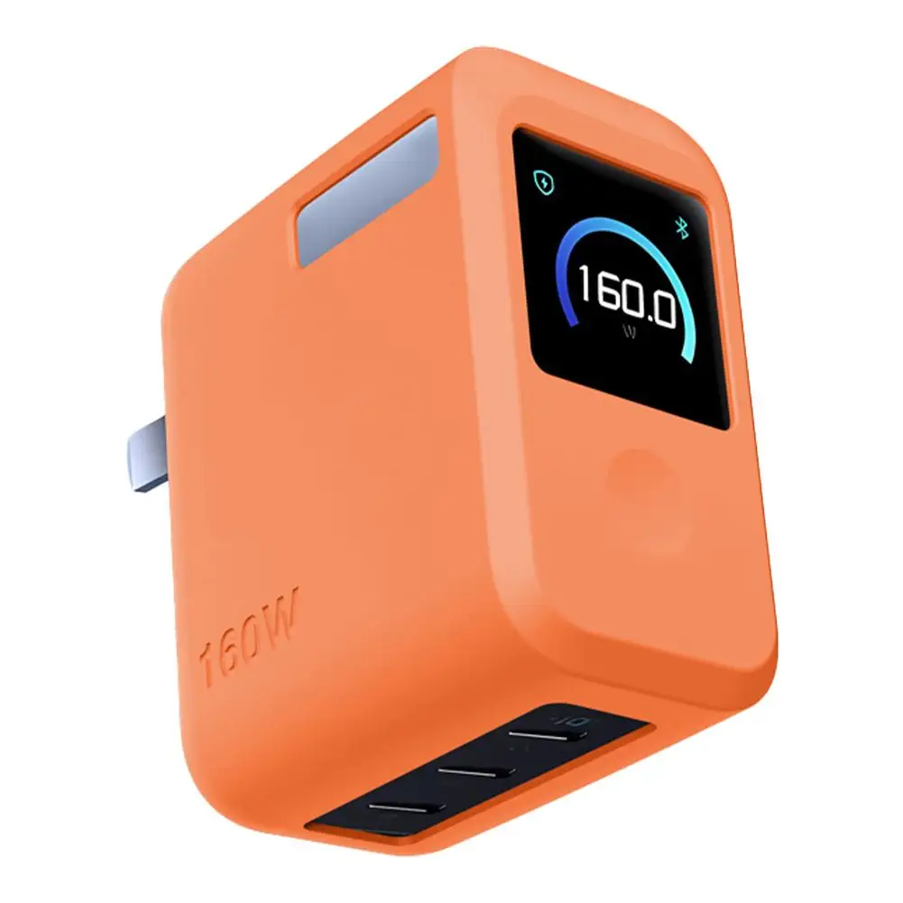 Silikon-Schutzhülle für Anker Smart Display Charger Pro Ladekopf-Zubehör Kratzfeste Stoßfeste Ladegerätabdeckung