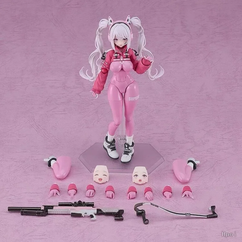 Domestic Animation Beautiful Girl Victory Muse Nikki Alice Movable Chassis Scene Model Gift