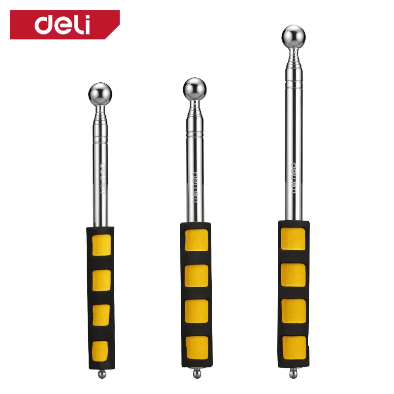 Telescopic Inspection Hammer 98/115/160CM Multifunction Metal Test Rod Security Check Tool For Room Vehicle Safety Inspection