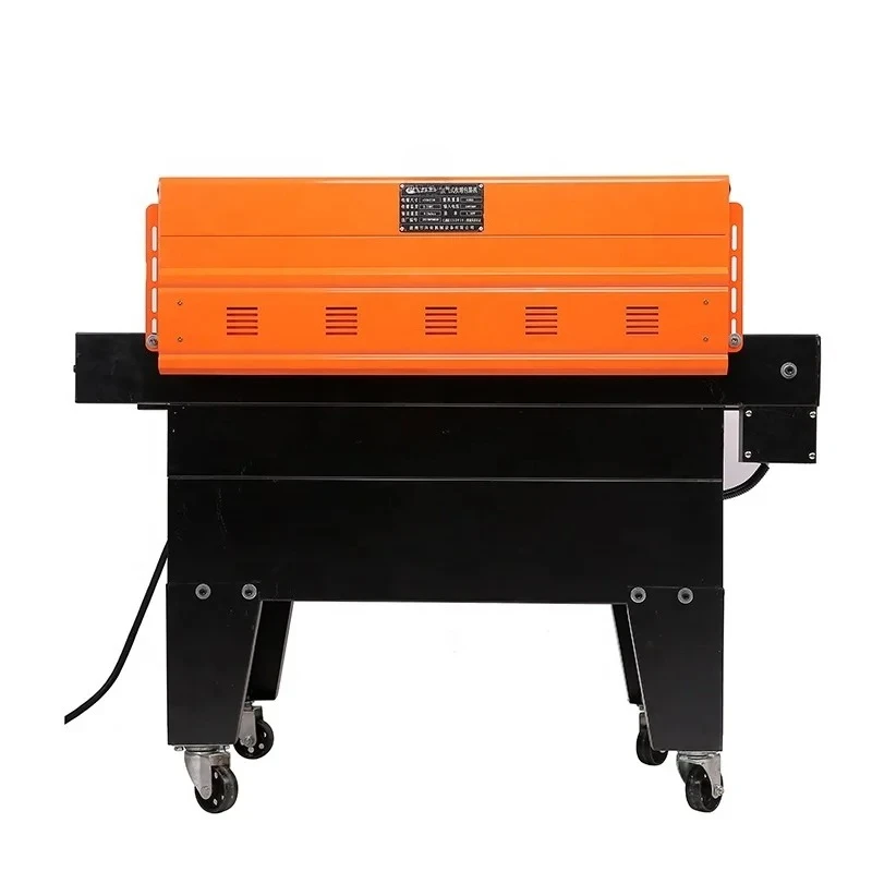 

BS-G4535 Jet Heat Shrinking Film Wrap Wrapping Machine PVC POF Film Packaging Shrink Wrap Machine