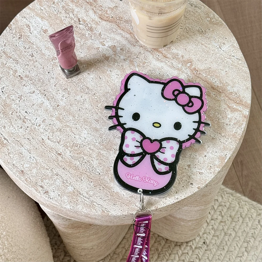 جديد HelloKitty Crossbody فاخر أنيق للصدمات آيفون 16 15 14 13 برو ماكس لطيف الكورية INS جميل مكافحة سقوط جراب هاتف #4