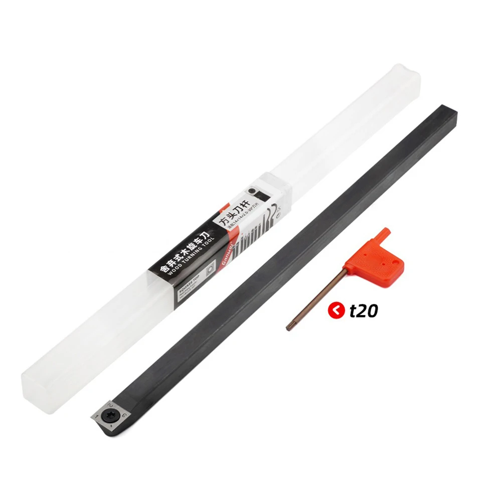 Hollowing Wood Turning Tool with CNC Machined Aluminum Alloy Bar Interchangeable Inserts Ergonomic Grip  Hollowing