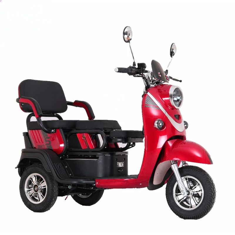 

1000w Scooters Electric Adults Scooter 3 Wheel 3 Seats Kick Play Moto Electric Mobility Electric Tricycle