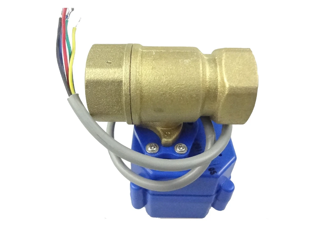 10 قطعة من بمحركات صمام النحاس ، G1/2 "DN15 ، 2 الطريق ، CR05 ، الكهربائية صمام ، بمحركات الكرة صمام