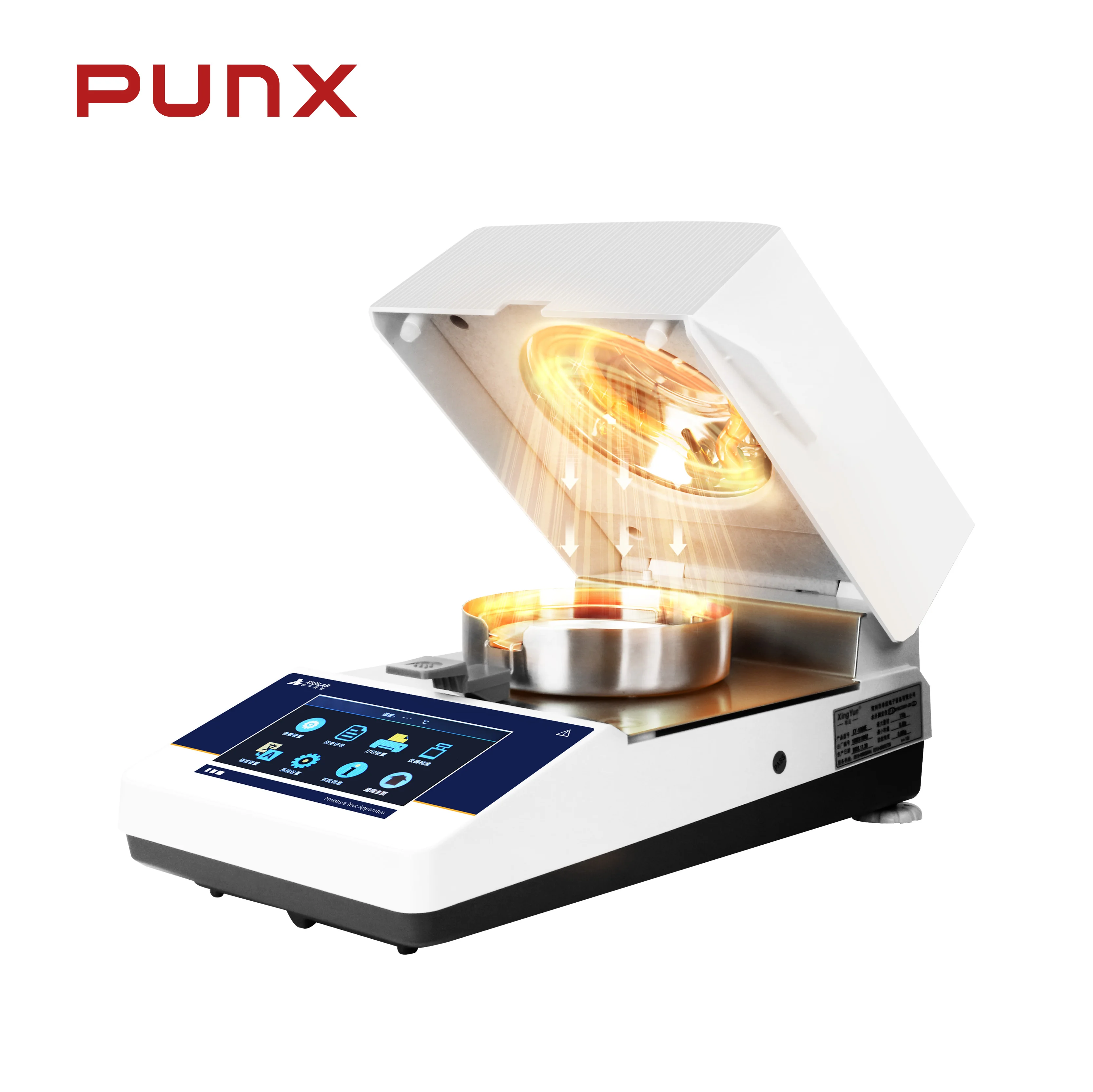 PUNX Premium Automatic Rapid Moisture Analyzer Tester Efficient Equipment For Grain Halon Moisture Detection
