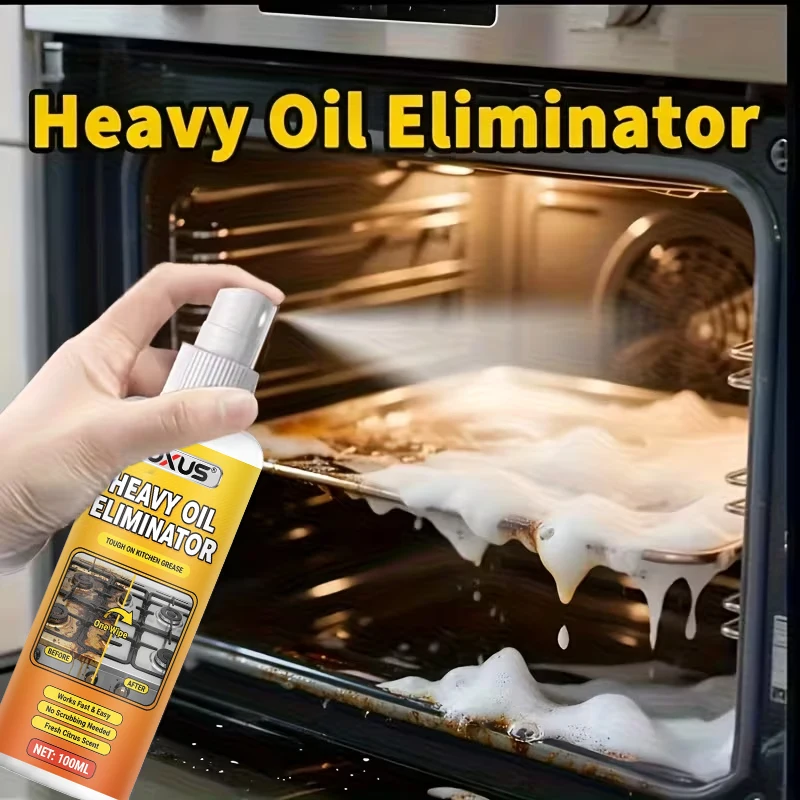 [OIL CLEANING ] Kitchen Heavy Oil Grease Stain Cleaning for Cooktops, Oven, Tile, Metal, Jasmine Scent, Range Hood, Sink, Stove
