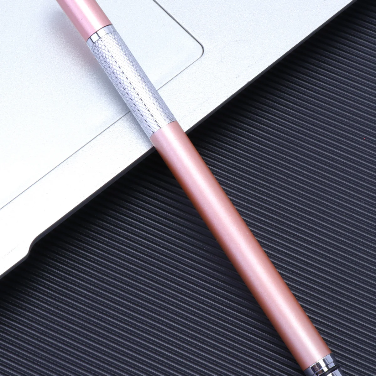 Stylus Pen Metal Capacitive Screen Disc For Phone Tablet Drawing Writing Note-Taking Gaming Rose Gold