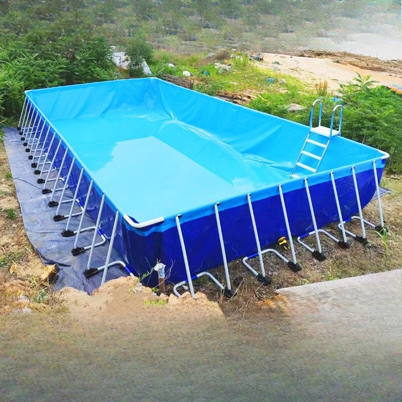 

Large bracket swimming pool Outdoor large swimming pool Outdoor mobile cistern Home courtyard Folding swimming pool