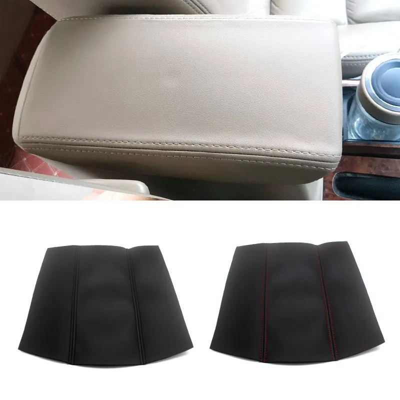 

For Honda Accord 7th Gen 2003 2004 2005 2006 2007 Microfiber Leather Car Styling Center Armrest Console Lid Box Cover Trim