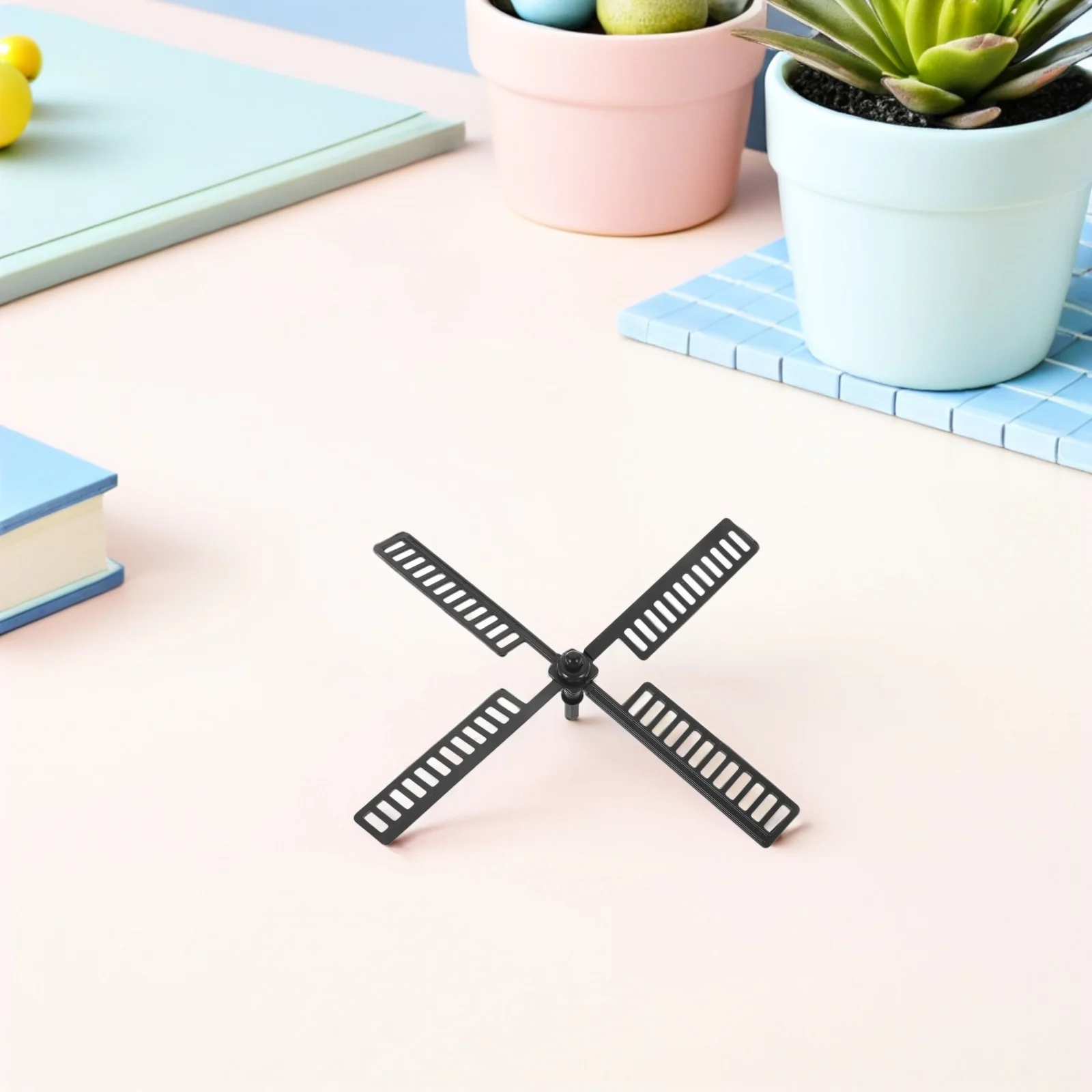 

2pcs Solar Windmill Replacement Parts Waterproof Plastic Blades For Outdoor Garden Decor Rotating Lighthouse Accessories Lawn