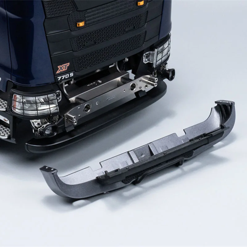 JUWUBA Simulation XT Lower Bumper Parts for 1/14 Tamiya RC Dump Truck SCANIA 770S 6X4 56368 Car Upgrade Accessories